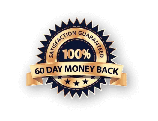60 days Money Back Guarantee